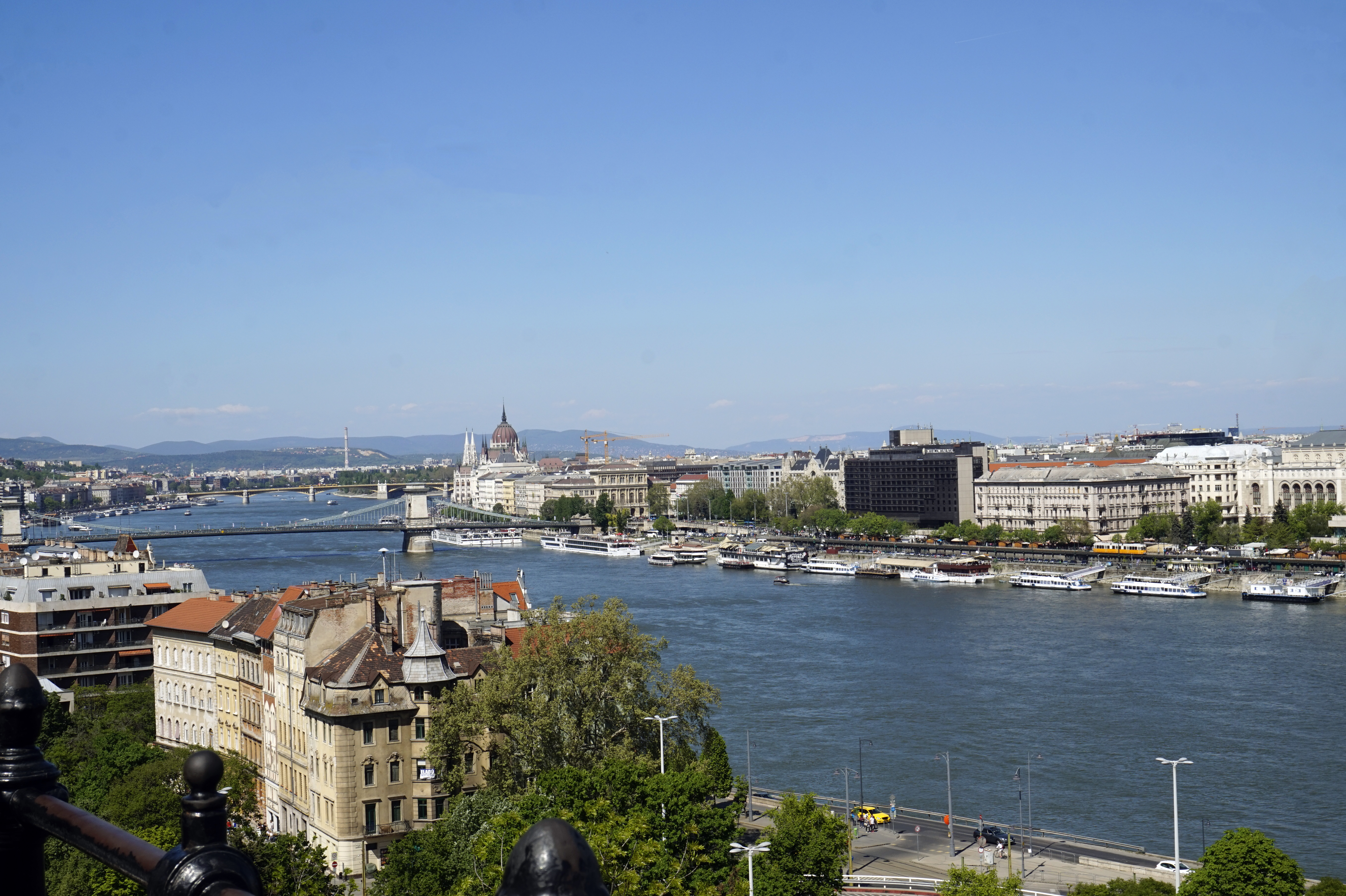 A view of Budapest