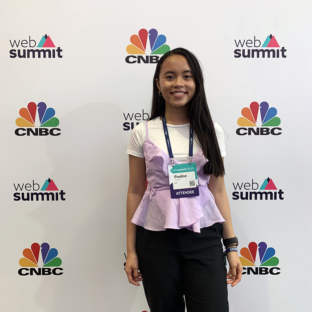 Pauline at WebSummit