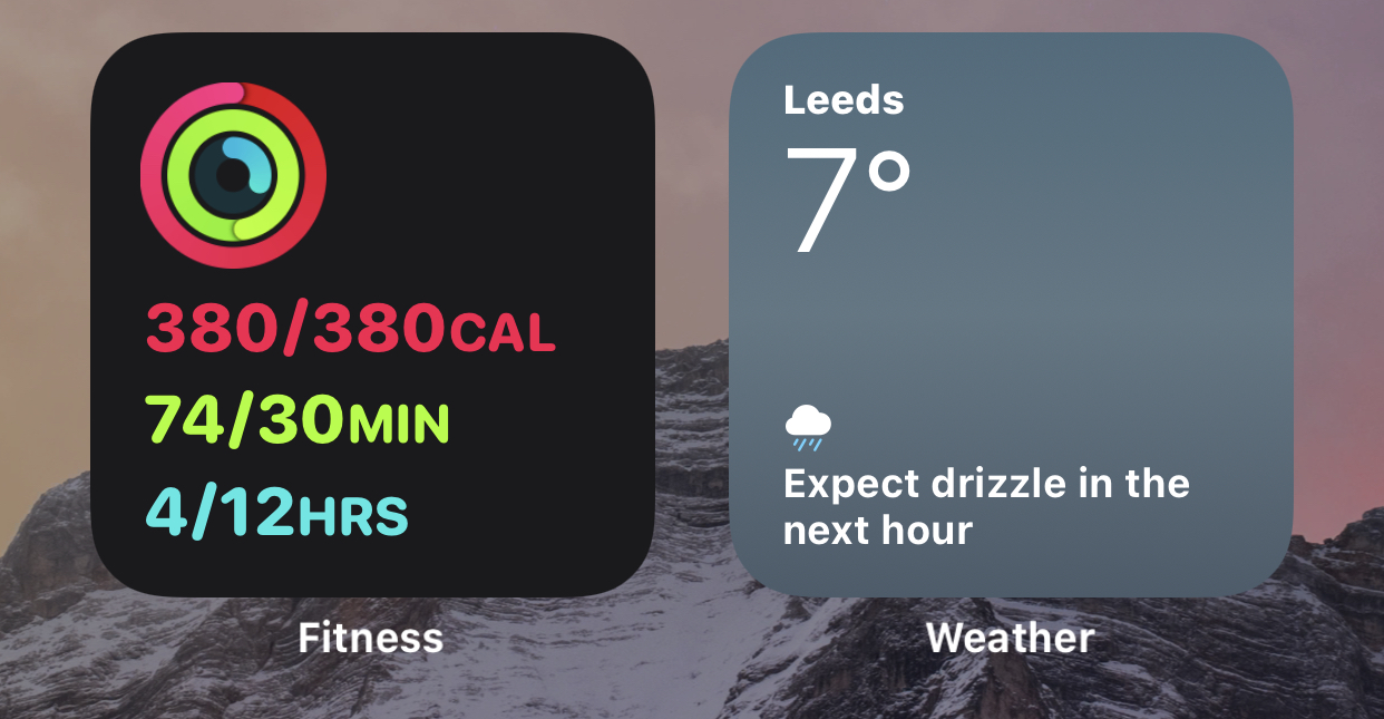 My iPhone Home Screen