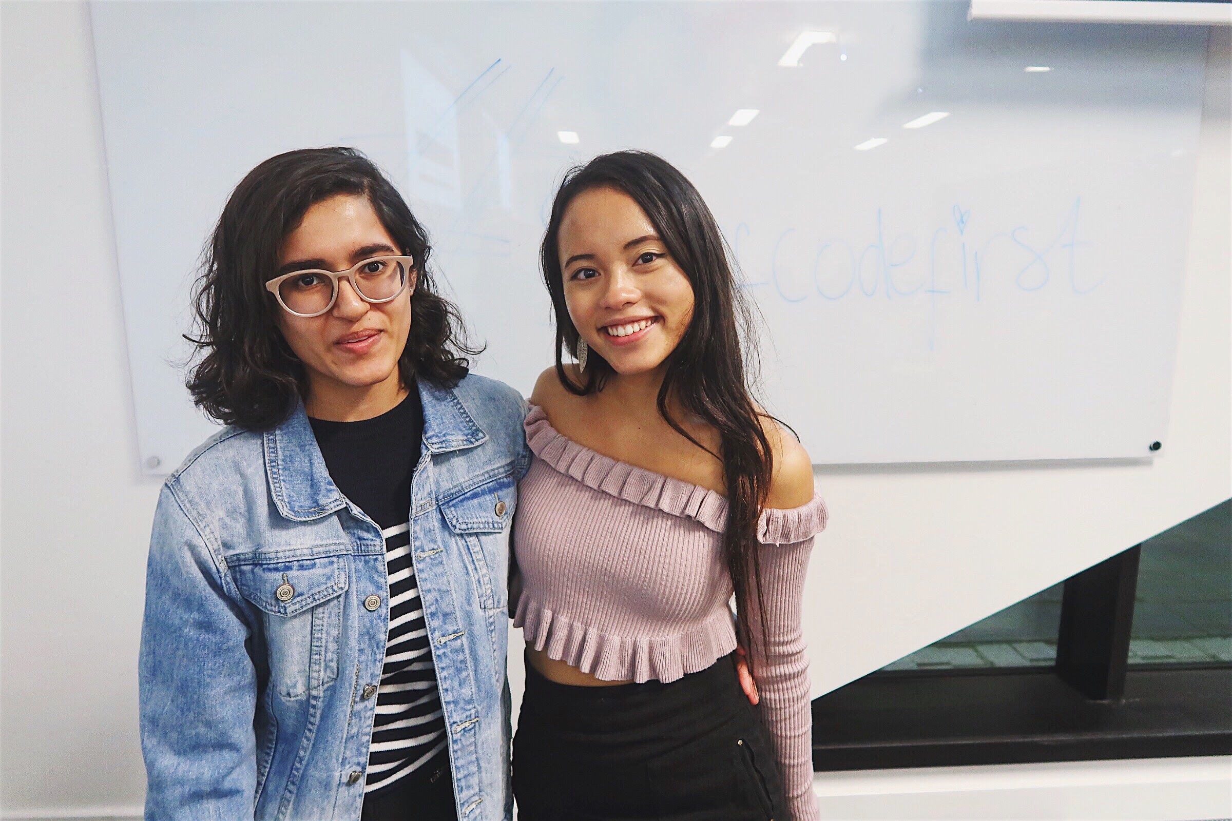 Lakshika and I at #shefcodefirst