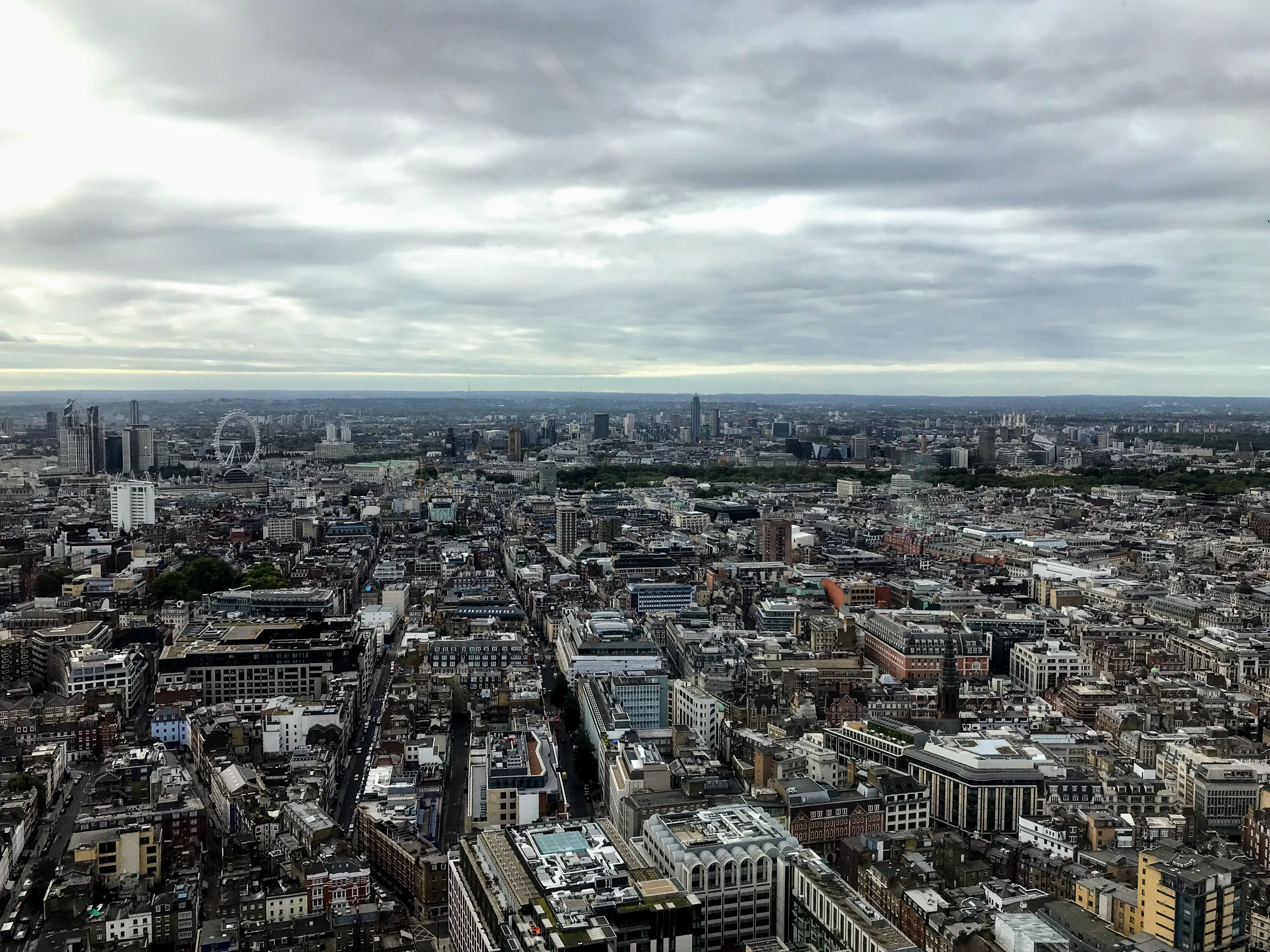 View from BT Tower