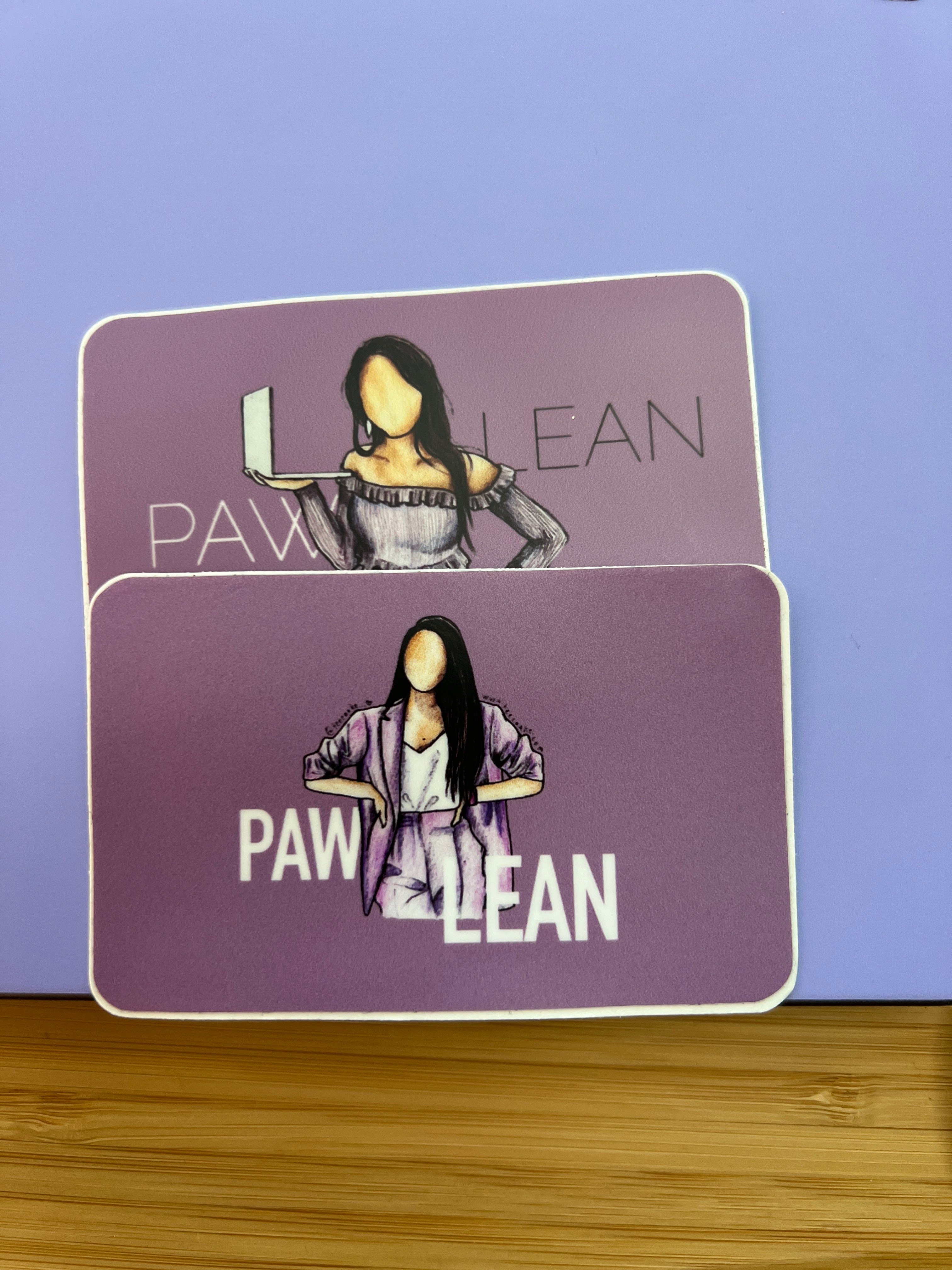 Old school Pawlean stickers