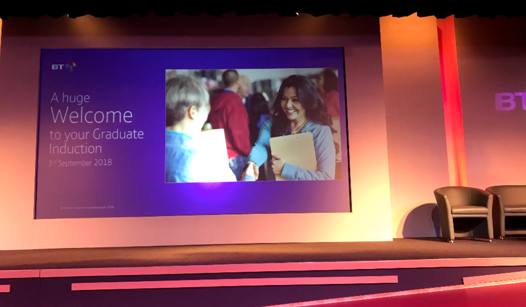 Graduate Induction welcome 